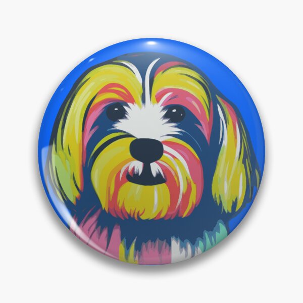 Item preview, Havanese Dog - Pop Art designed and sold by dogpopart.