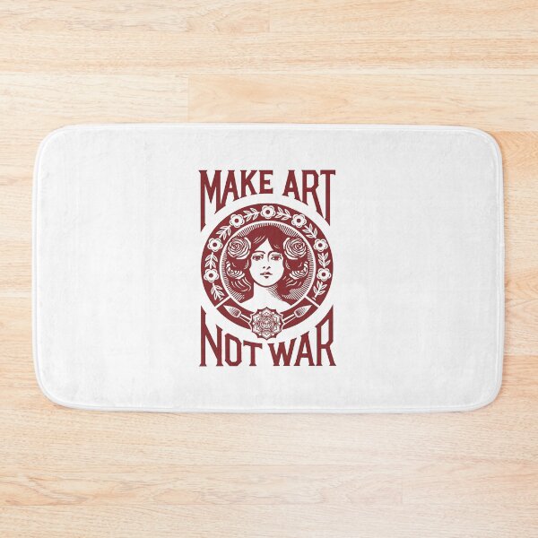 Item preview, make art not war 8 designed and sold by ermisvulkaya.