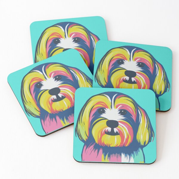 Item preview, Havanese Dog - Pop Art designed and sold by dogpopart.
