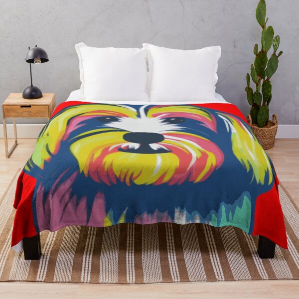 Item preview, Havanese Dog - Pop Art designed and sold by dogpopart.
