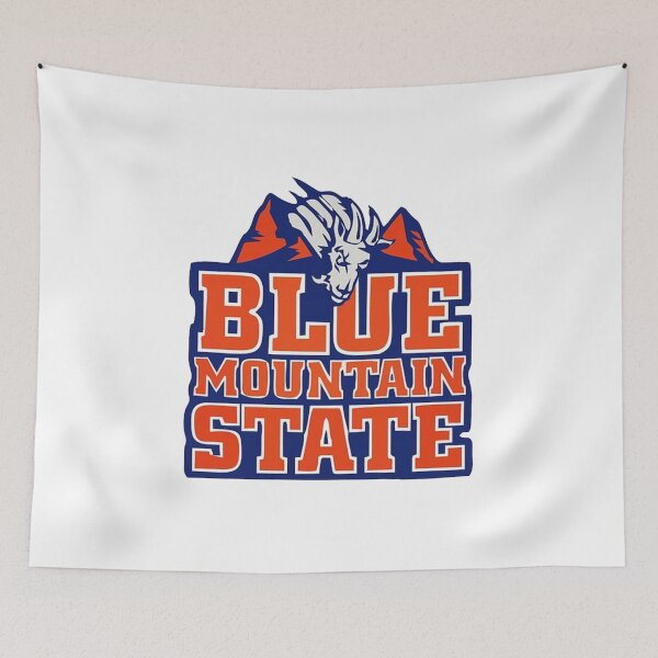 Item preview, Retro Blue Mountain State Mountain designed and sold by Lone Wolves.