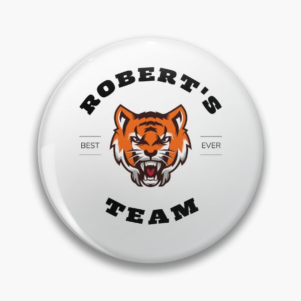 Item preview, ROBERT NAME: ROBERT'S TEAM TIGER DESIGN. designed and sold by AlexRelax.