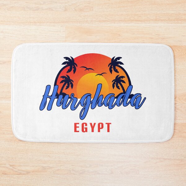 Item preview, Hurghada Egypt Sunset, Palm Trees And Flying Birds designed and sold by EgyptConnection.