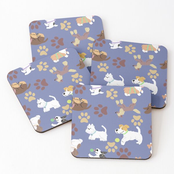 Item preview, Playful Dogs designed and sold by ezleeamuzed.