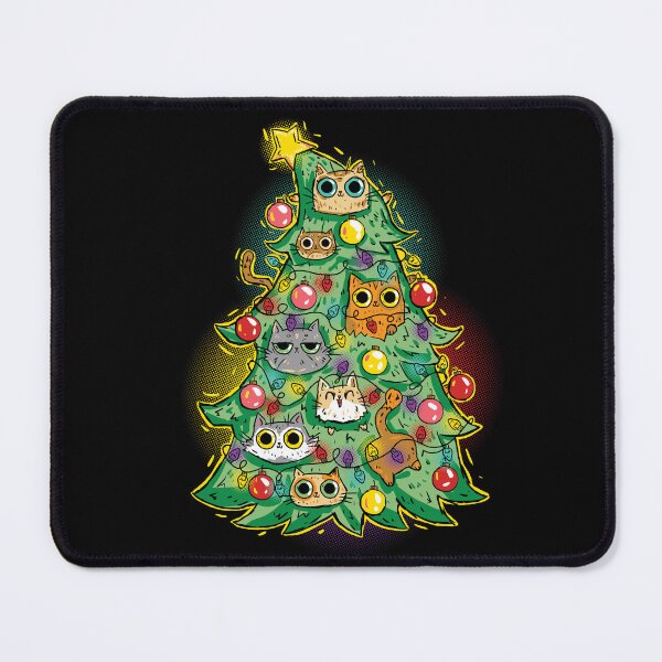 Item preview, Christmas Tree Cats designed and sold by norsedogstudio.