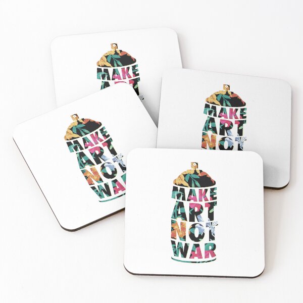 Item preview, make art not war 10 designed and sold by ermisvulkaya.