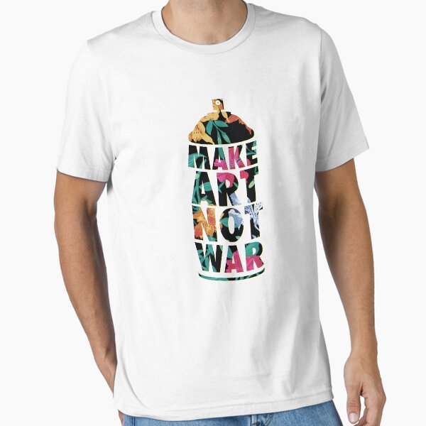 Item preview, make art not war 10 designed and sold by ermisvulkaya.