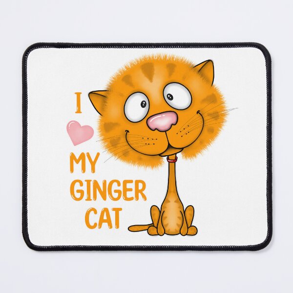 Item preview, I Love My Ginger Cat designed and sold by olivebirdyshop.