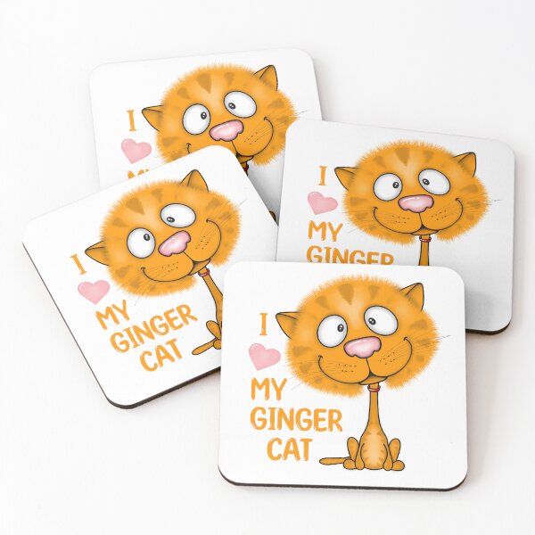 Item preview, I Love My Ginger Cat designed and sold by olivebirdyshop.