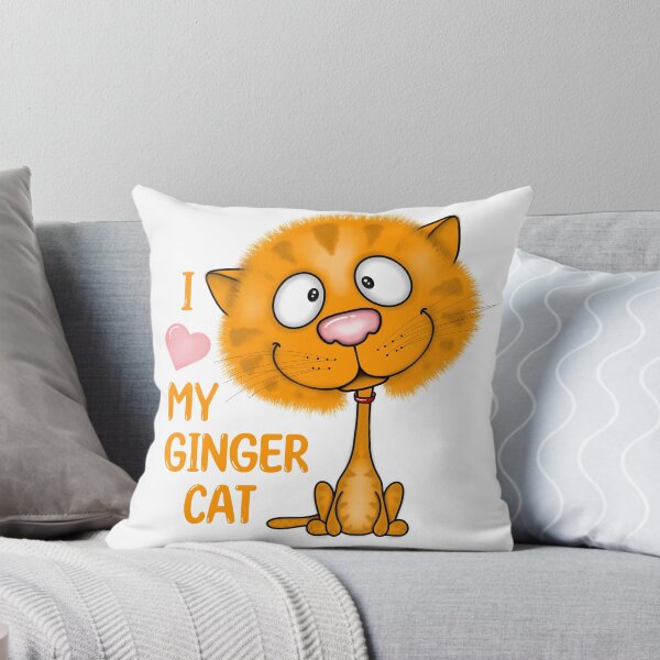 Item preview, I Love My Ginger Cat designed and sold by olivebirdyshop.