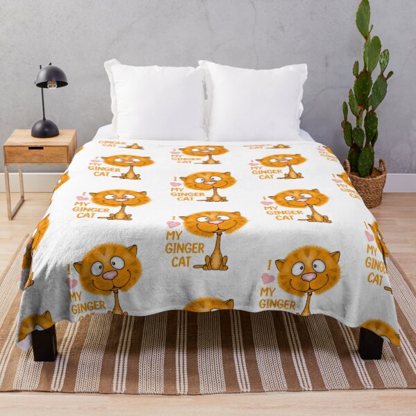 Item preview, I Love My Ginger Cat designed and sold by olivebirdyshop.