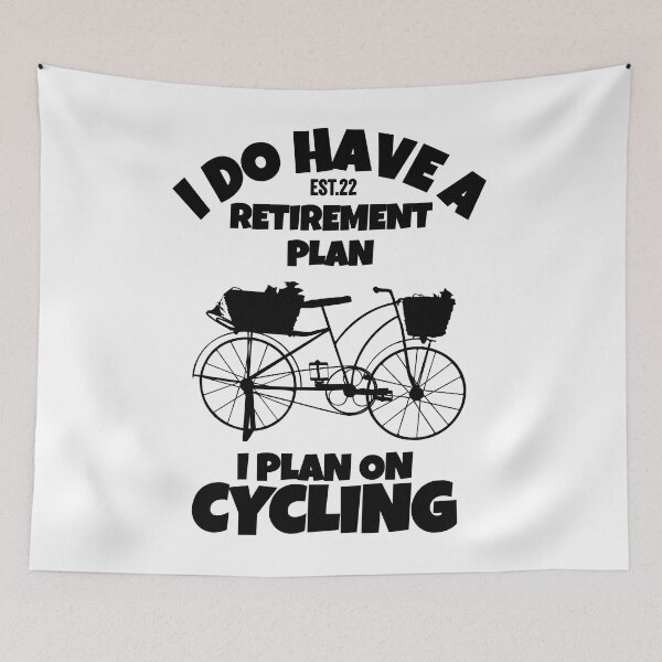 Item preview, I DO HAVE RETIREMENT PLAN I PLAN ON CYCLING designed and sold by GAADesignz.