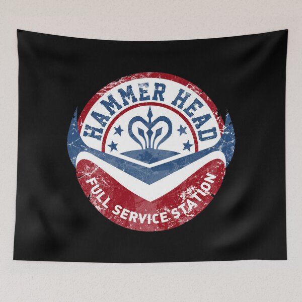 Item preview, Retro Hammer Head Full Service Station Station designed and sold by Lone Wolves.