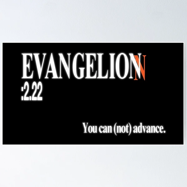 Evangelion 2.22 Title | You can (not) advance