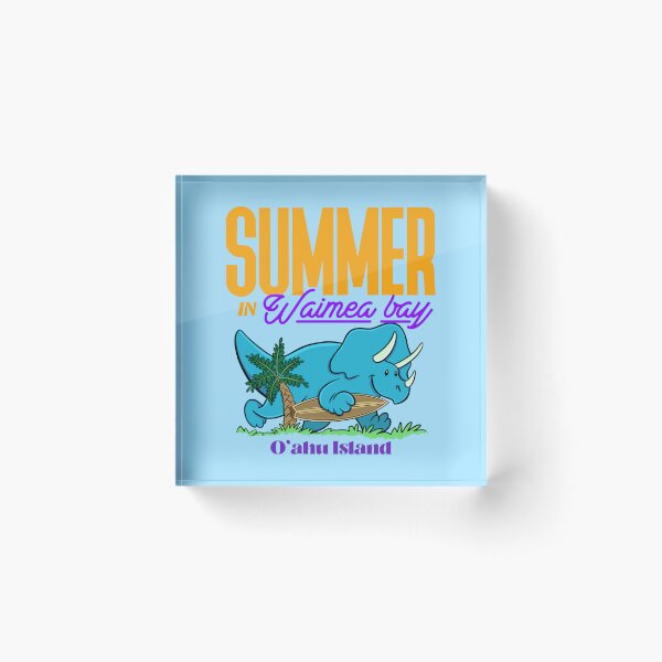 Item preview, Waimea bay beach : Dinosaur love surf designed and sold by ImaginarStore.
