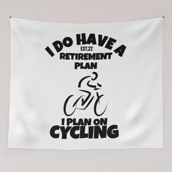 Item preview, I DO HAVE RETIREMENT PLAN I PLAN ON CYCLING designed and sold by GAADesignz.