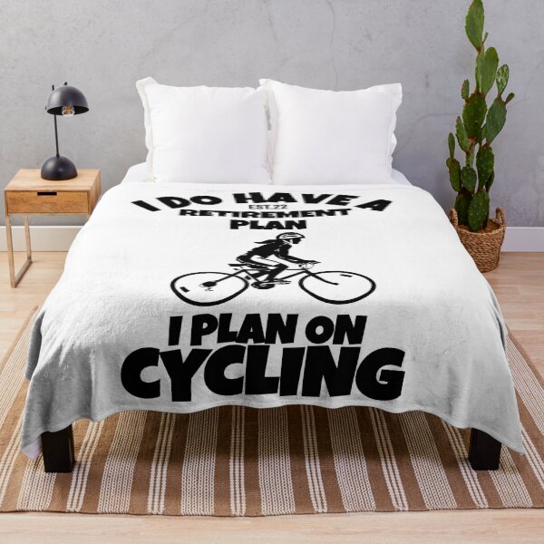 Item preview, DO HAVE RETIREMENT PLAN I PLAN ON CYCLING designed and sold by GAADesignz.