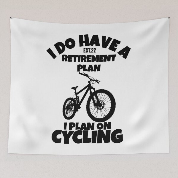 Item preview, I DO HAVE RETIREMENT PLAN I PLAN ON CYCLING designed and sold by GAADesignz.