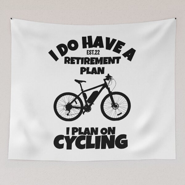 Item preview, I DO HAVE RETIREMENT PLAN I PLAN ON CYCLING designed and sold by GAADesignz.
