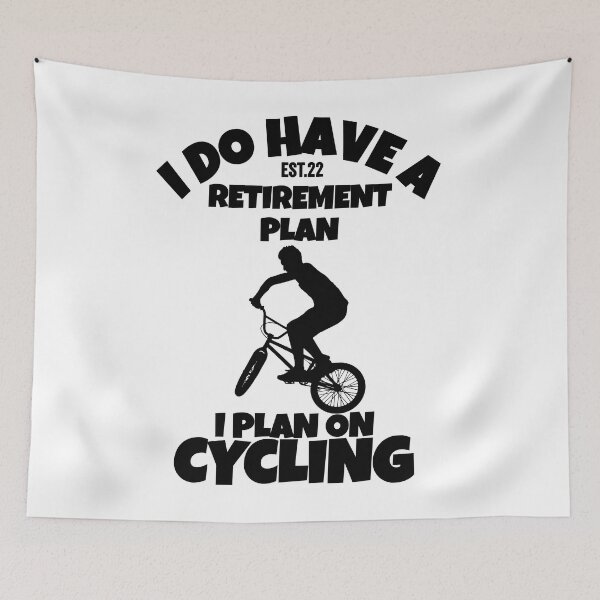 Item preview, I DO HAVE RETIREMENT PLAN I PLAN ON CYCLING designed and sold by GAADesignz.