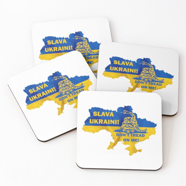 Item preview, Slava Ukraini - Don't Tread On Me! designed and sold by Spirit-World.
