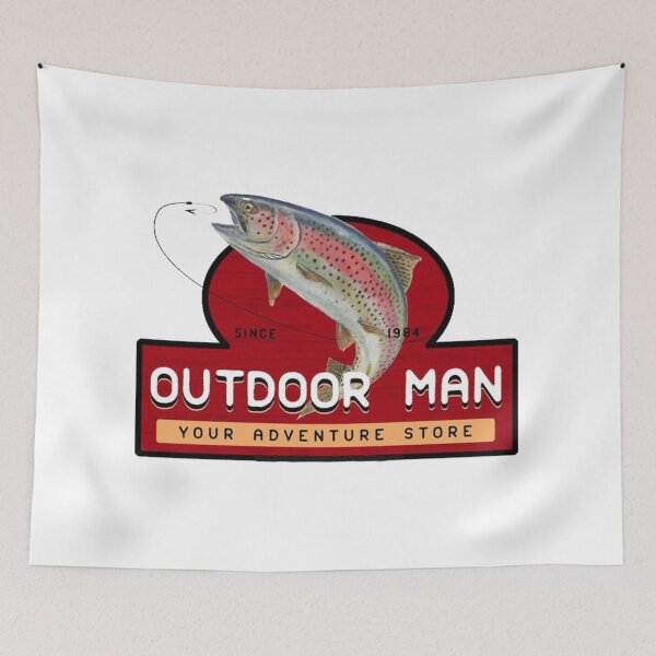 Item preview, Retro Outdoor Man designed and sold by Lone Wolves.