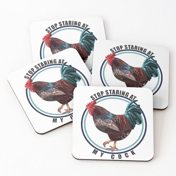 Item preview, Stop Staring At My Cock- Brown Sussex designed and sold by designsmostfowl.