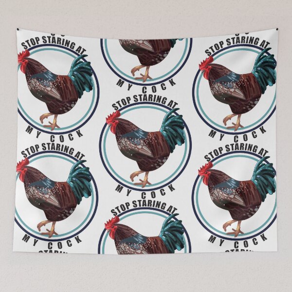 Item preview, Stop Staring At My Cock- Brown Sussex designed and sold by designsmostfowl.