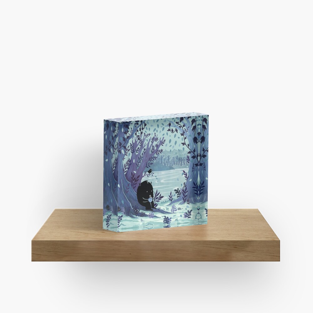 A Quiet Spot of Tea Acrylic Block