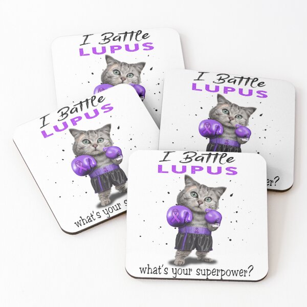 Item preview, Lupus Warrior - I Battle Lupus What Is Your Superpower? designed and sold by Jennpak.
