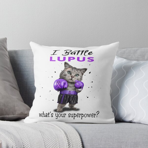Item preview, Lupus Warrior - I Battle Lupus What Is Your Superpower? designed and sold by Jennpak.