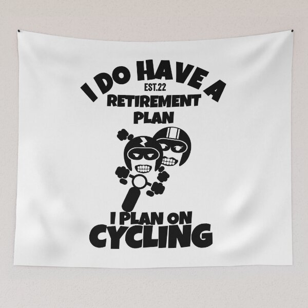 Item preview, I DO HAVE RETIREMENT PLAN I PLAN ON CYCLING designed and sold by GAADesignz.