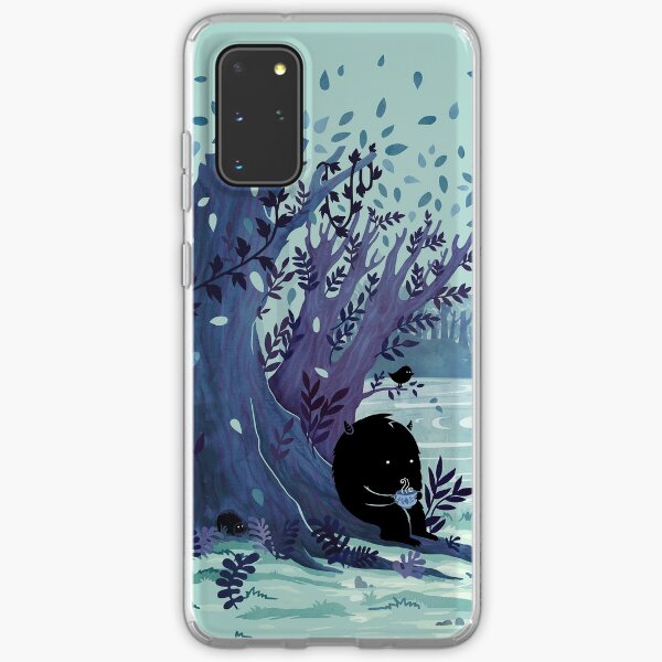 Un coin tranquille de thé Coque souple Samsung Galaxy