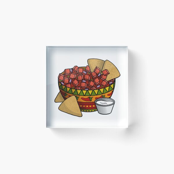 Item preview, Tortilla Triangles & Salsa  designed and sold by honeybeepaper.