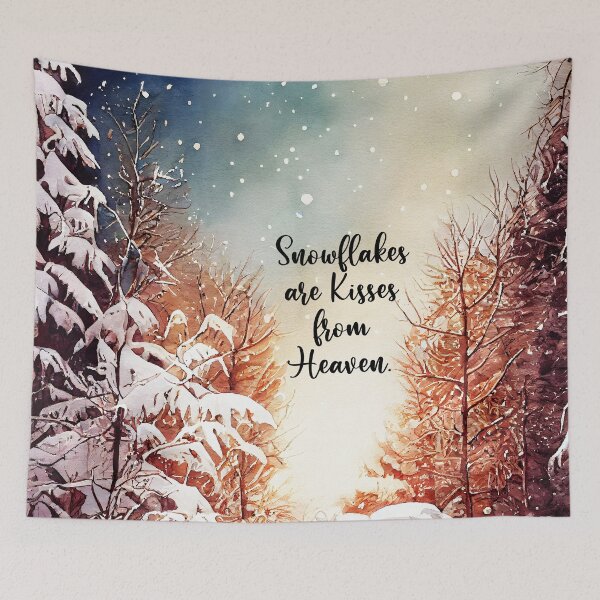 Item preview, Snowflakes are Kisses from Heaven designed and sold by Bliss Find And Design.