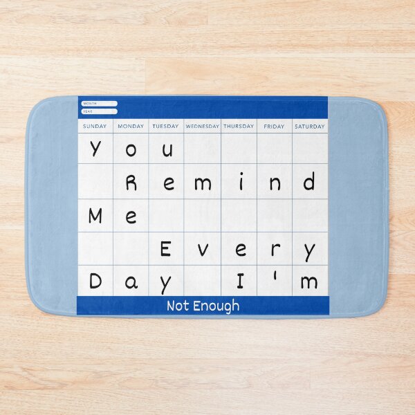 Item preview, I'm not enough: July designed and sold by katiebca2.