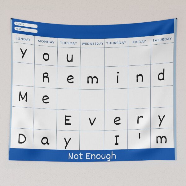 Item preview, I'm not enough: July designed and sold by katiebca2.