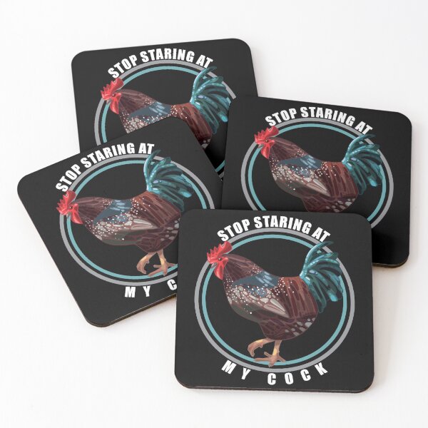 Item preview, Stop Staring At My Cock-Brown Sussex  designed and sold by designsmostfowl.