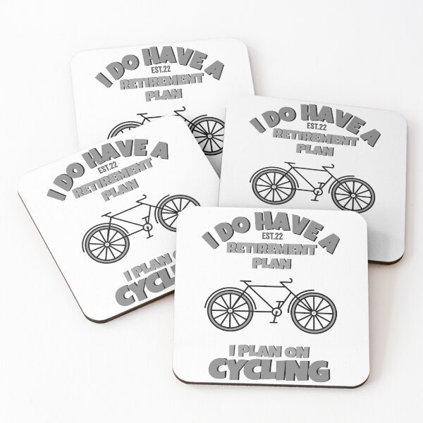 Item preview, I DO HAVE RETIREMENT PLAN I PLAN ON CYCLING designed and sold by GAADesignz.