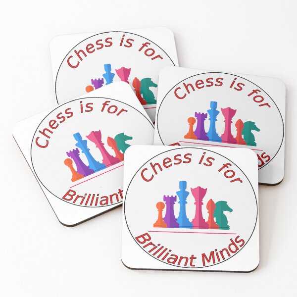 Item preview, Chess is for Brilliant Minds designed and sold by geldorgo.
