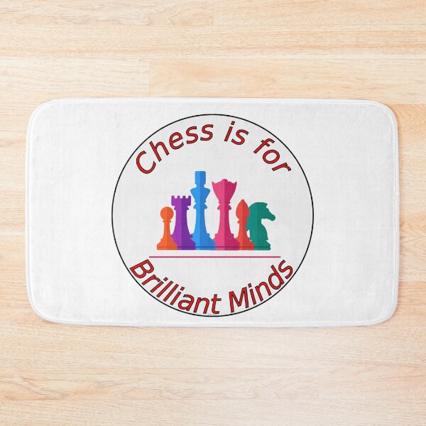 Item preview, Chess is for Brilliant Minds designed and sold by geldorgo.
