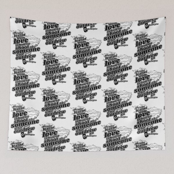 Item preview, All i ever learned from love is how to shoot Cohen   designed and sold by edwardken.