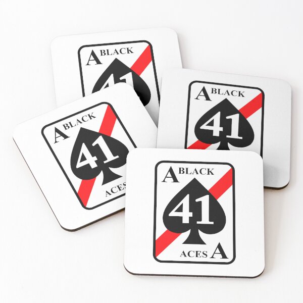 Item preview, USN VFA-41 Strike Fighter Squadron - Black Aces - Clean Style designed and sold by pzd501.