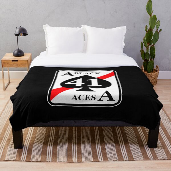 Item preview, USN VFA-41 Strike Fighter Squadron - Black Aces - Clean Style designed and sold by pzd501.