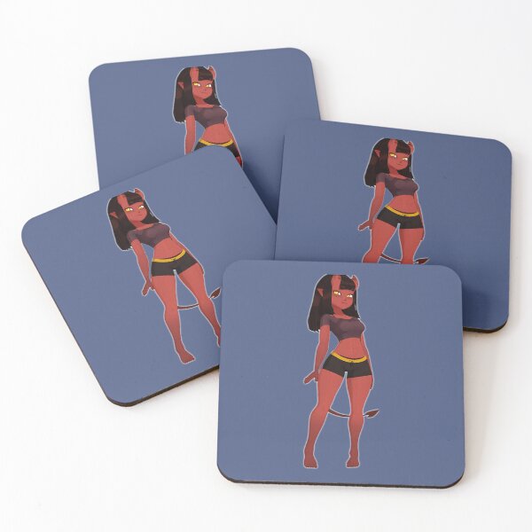 Item preview, Meru the succubus sticker   designed and sold by holidaygp.
