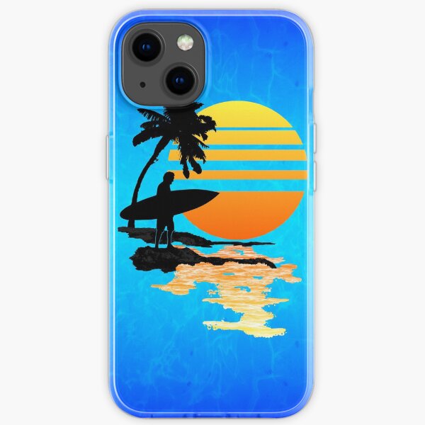 Surf Sunrise Coque souple iPhone