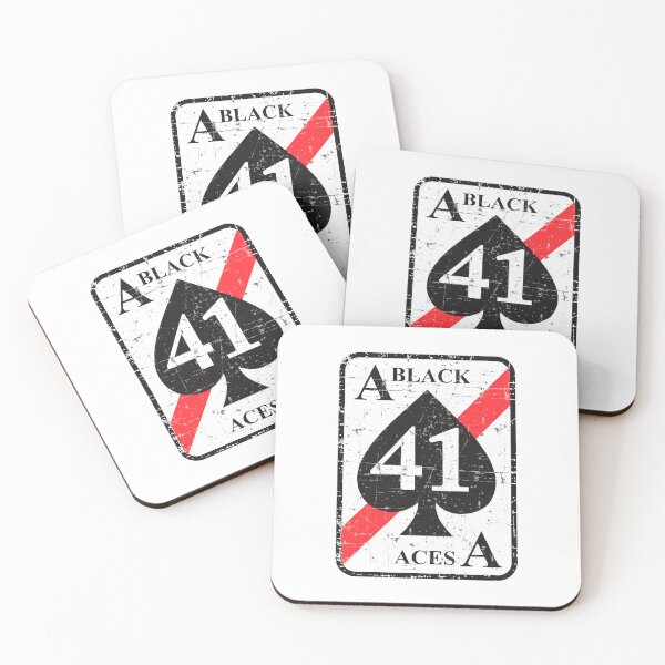 Item preview, USN VFA-41 Strike Fighter Squadron - Black Aces - Clean Style designed and sold by pzd501.