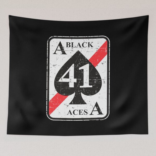 Item preview, USN VFA-41 Strike Fighter Squadron - Black Aces - Clean Style designed and sold by pzd501.