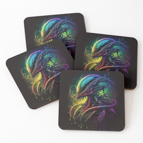 Item preview, Comic inspired neon alien designed and sold by StarkitVisions.