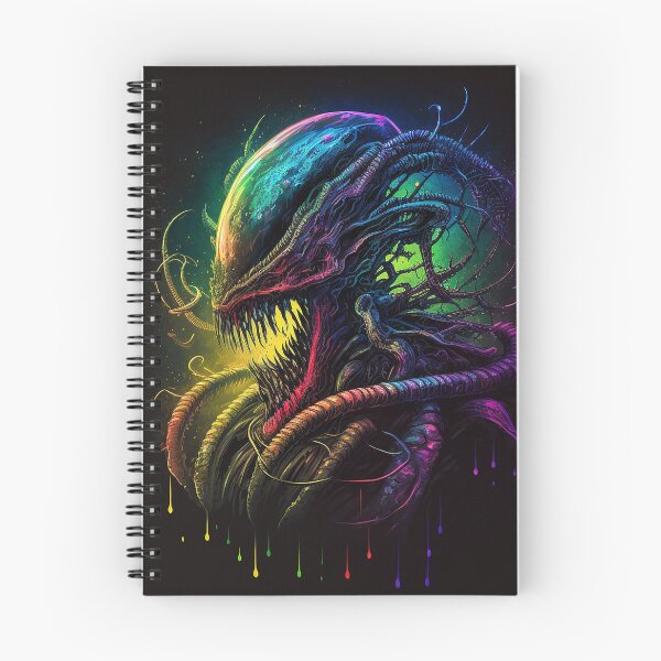 Item preview, Comic inspired neon alien designed and sold by StarkitVisions.